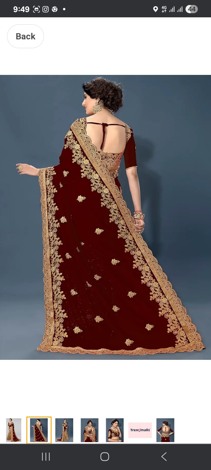 Karwa saree